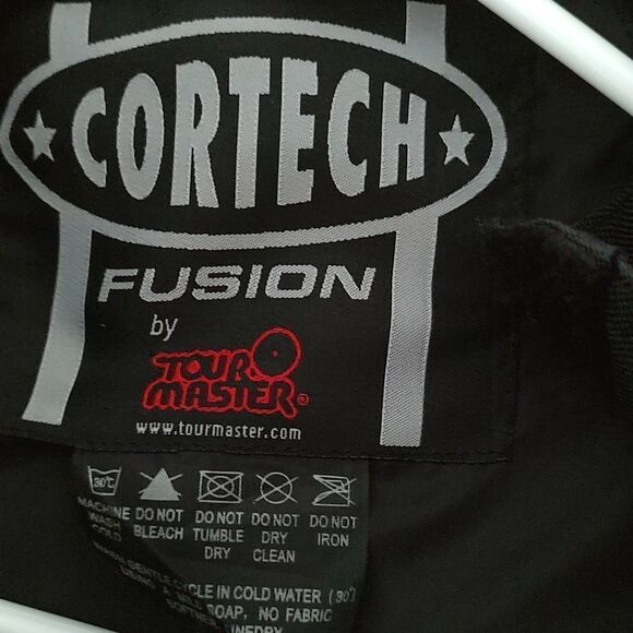 Ladies Cortech Fusion by TourMaster Padded Motorcycle Jacket Sz L (12-14) - Picture 10 of 12